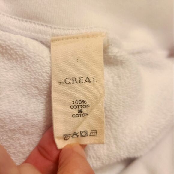 THE GREAT White Sweat Pants - Picture 7 of 12